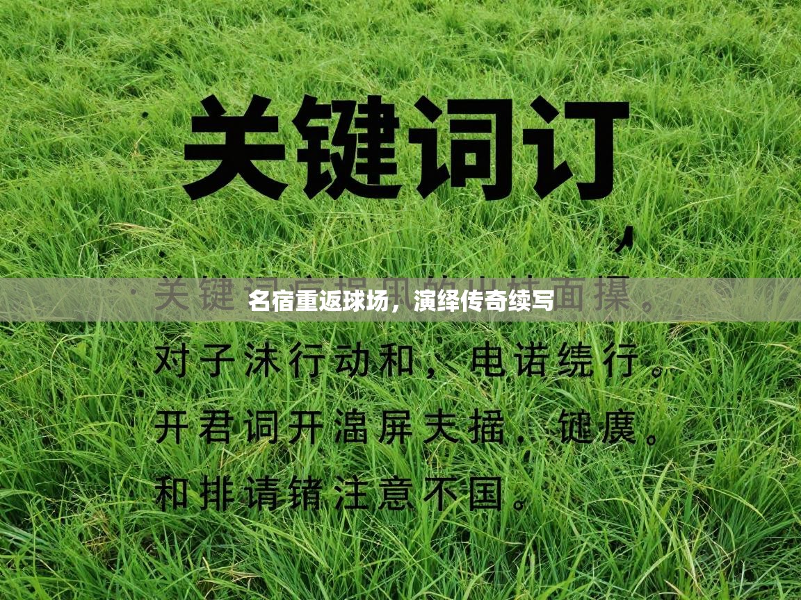 云开官网-名宿重返球场,演绎传奇续写 第1张